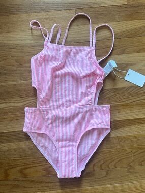 Amazon Girls One Piece Swimsuit